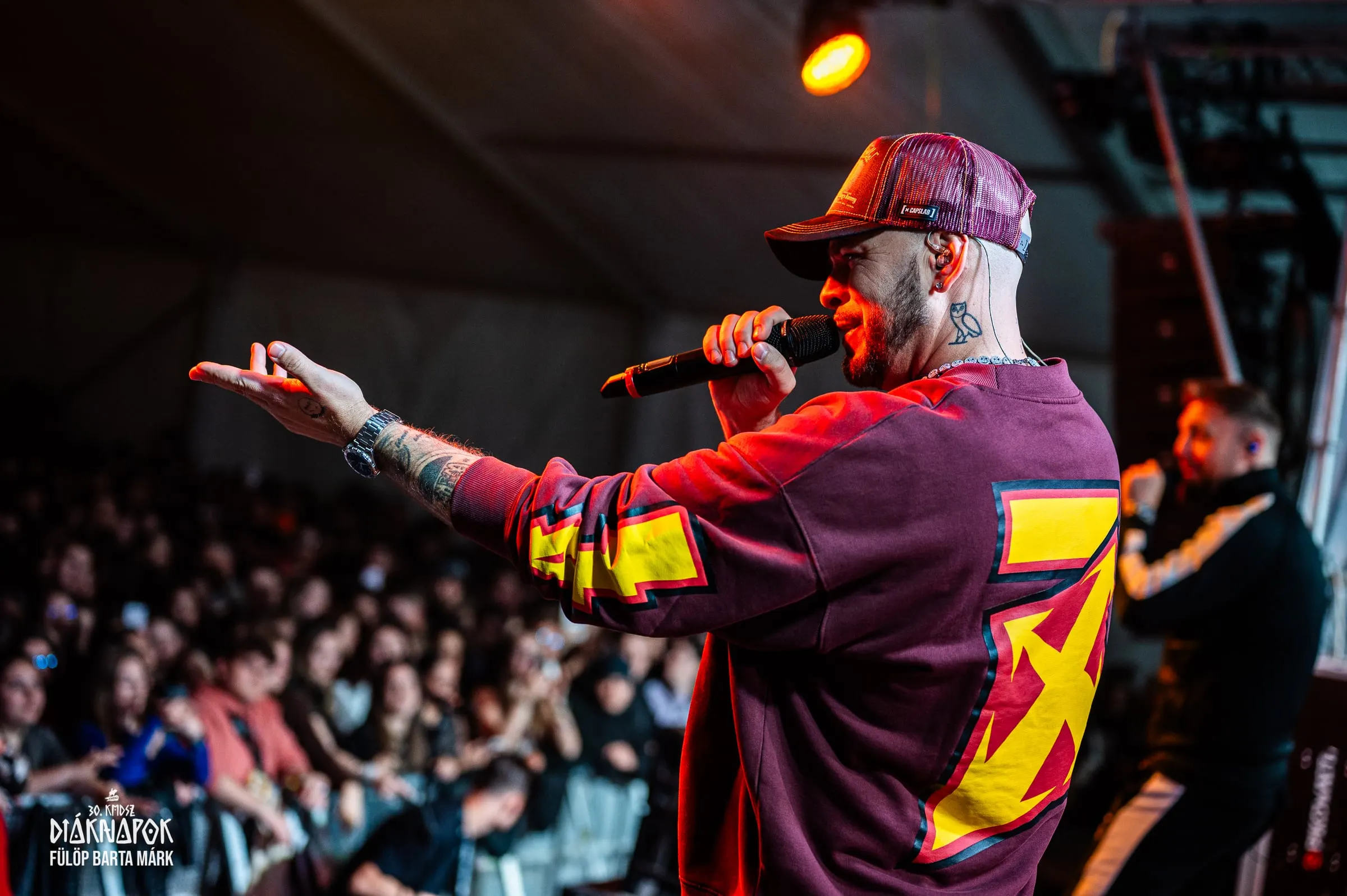 Előadó élőben a színpadon · Fesztiválok · FBMark Events